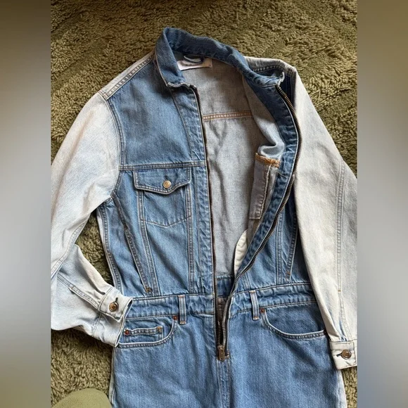 IRO Paris Denim Jumpsuit